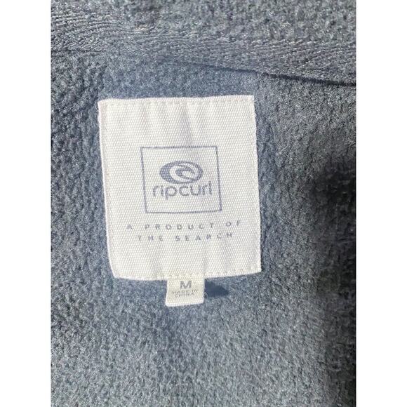 Rip Curl Ron Jon Surf Shop Jacket Men's Medium Zip Up Black - Picture 7 of 7